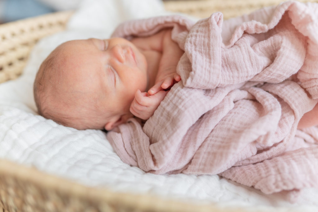 newborn photography in huntsville  baby sleeping