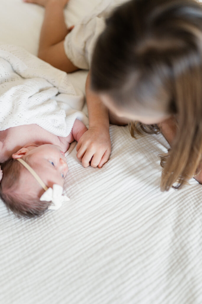 third daughter's birth story cuddles 